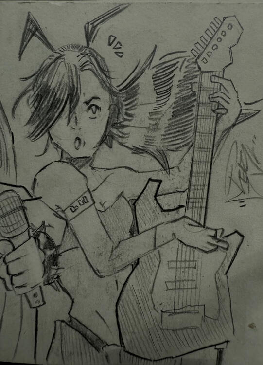 seychelle wright rocking out